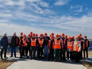 На разрезе «Кирбинский» прошла производственная экскурсия для студентов Черногорского горно-строительного техникума